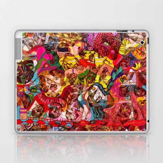 Mini slices brought together push away the stormy weather Laptop & iPad Skin