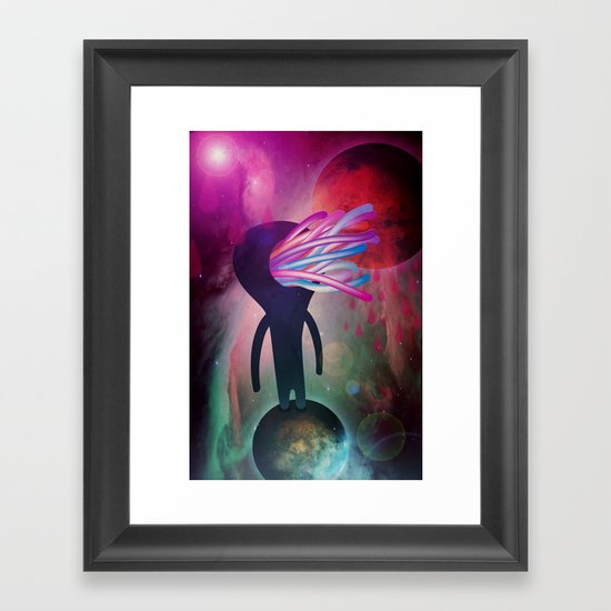 spappa_nell'universo Framed Art Print