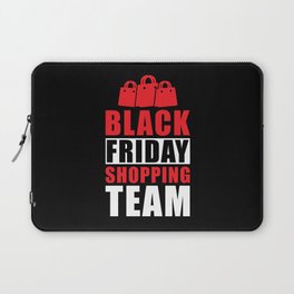 Black Friday Shopping Team Laptop Sleeve
