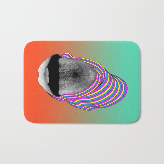 Indigo Party Bath Mat