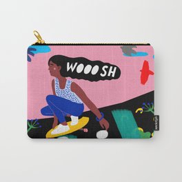 SKATER GIRL WOOOSH Carry-All Pouch