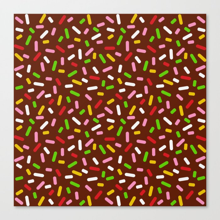 Sprinkles hundreds and thousands Canvas Print by colli13designs Society6