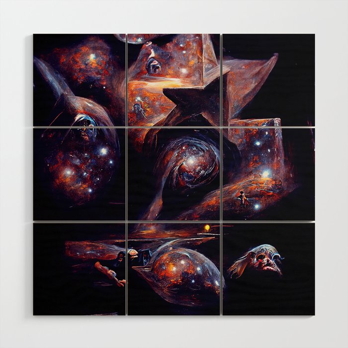 Exploring the fourth dimension Wood Wall Art
