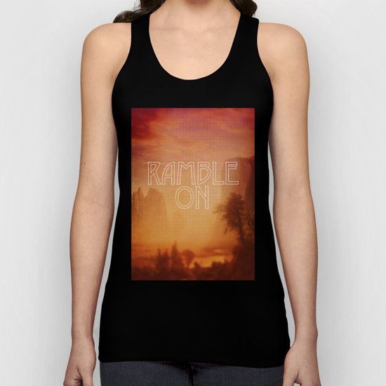 Ramble On Unisex Tank Top