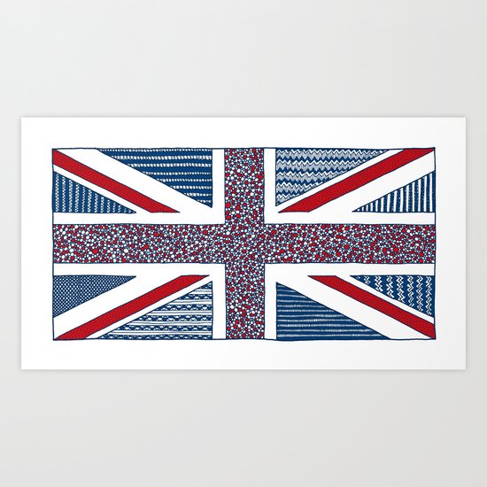 Lovely UK Art Print