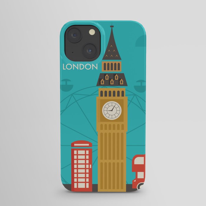 Attractions of London iPhone Case