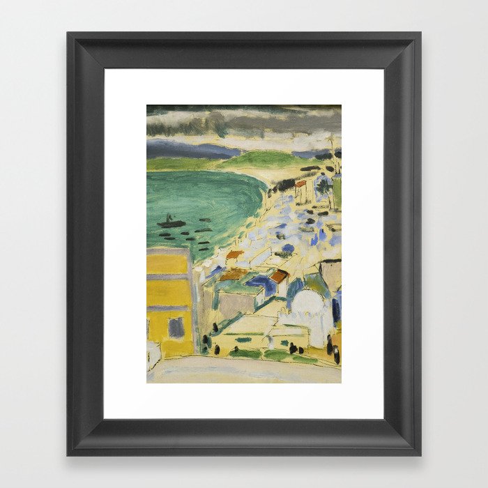 Henri Matisse View of the Bay of Tangier 1912 Framed Art Print