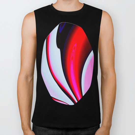 Abstract Fractal Colorways 02BPk Biker Tank