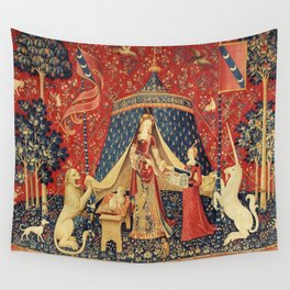 Lady and Unicorn Wall Tapestry
