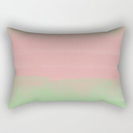 Abstract Watermelon Design | Digital Art Rectangular Pillow