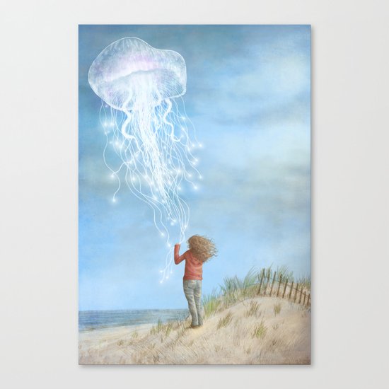 By the Sea Canvas Print