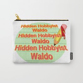 Hidden Hobbyist  Carry-All Pouch | Color, Illustration, Graphicdesign, Digital 