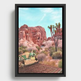 Desert Leisure Framed Canvas
