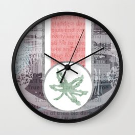 The Buckeye State Wall Clock