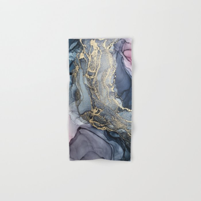 Blush Payne S Gray And Gold Metallic Abstract Hand Amp Bath