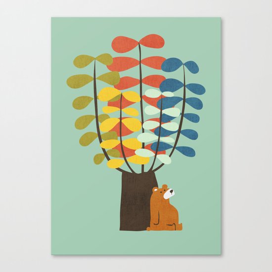Shady Tree Canvas Print