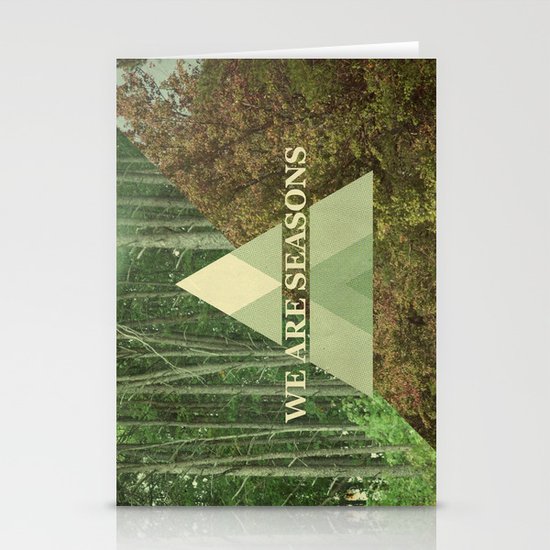 we are seasons Stationery Cards