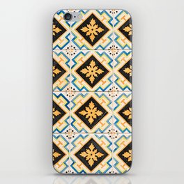 Vintage azulejos, traditional Portuguese tiles iPhone Skin