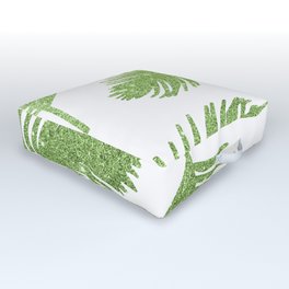 Glitter Palm Leaves Outdoor Floor Cushion | Plantlady, Leaves, Tree, Illustration, Palmleaves, Beach, Plantpattern, Drawing, Palms, Plantdecor 