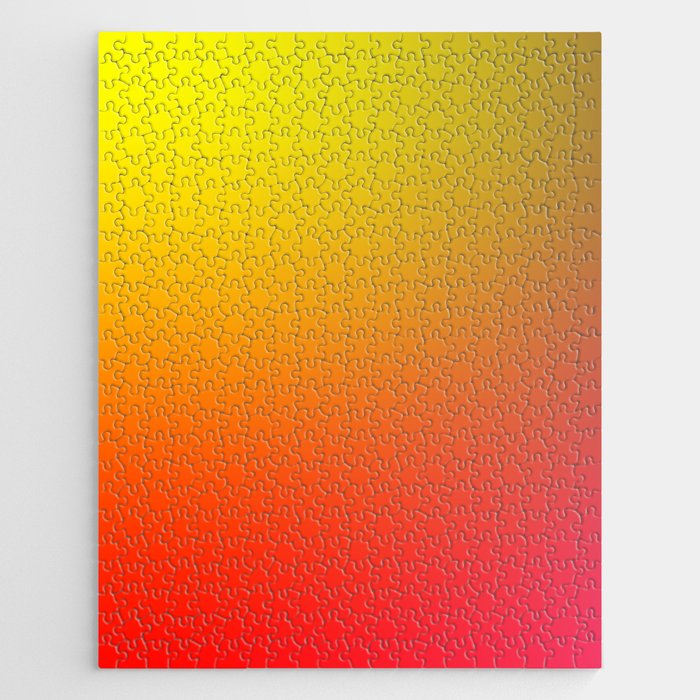 23 Rainbow Gradient Colour Palette 220506 Aura Ombre Valourine Digital Minimalist Art Jigsaw Puzzle