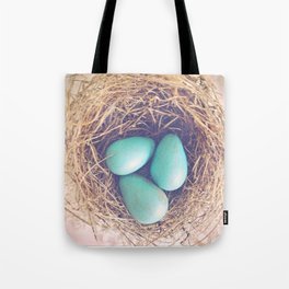 Blue Eggs Tote Bag