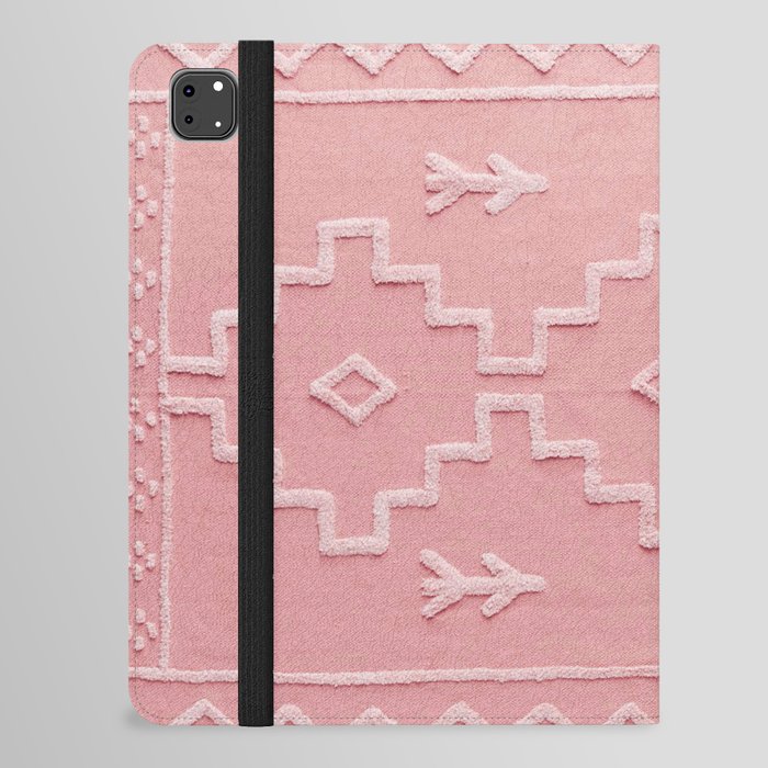Pink Oriental Vintage Moroccan Carpet style iPad Folio Case