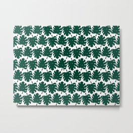 Leaf Green Metal Print