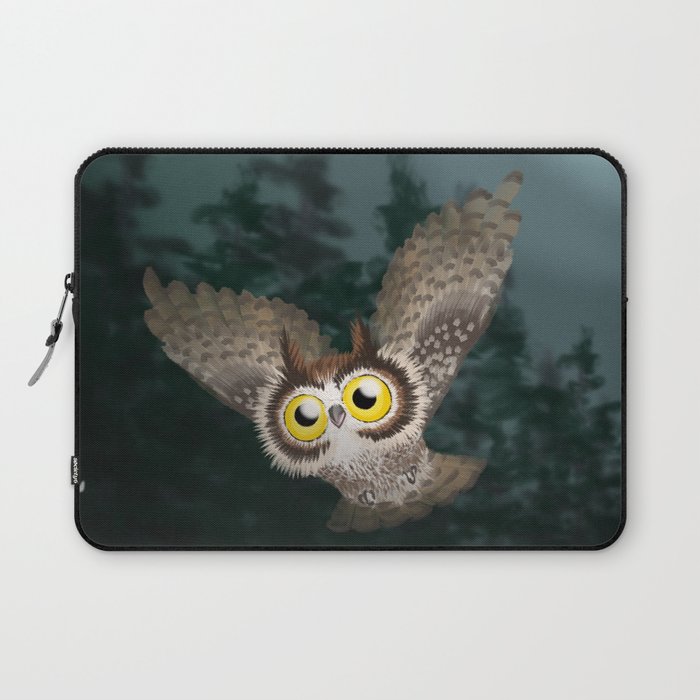 Great Horned Owl (Canavians Series) Laptop Sleeve