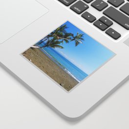 costa rica beach Sticker