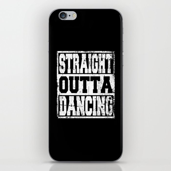 Dancing Saying Funny iPhone Skin