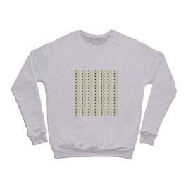 Droplets Pattern - Fresh Lime Abstract Crewneck Sweatshirt