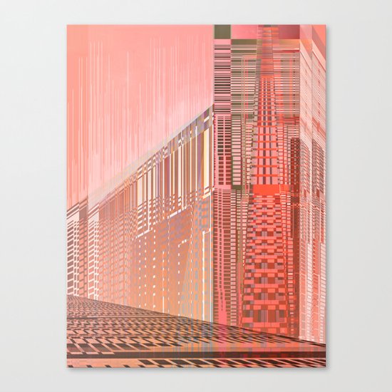 Pinky Space / URBAN 25-07-16 Canvas Print