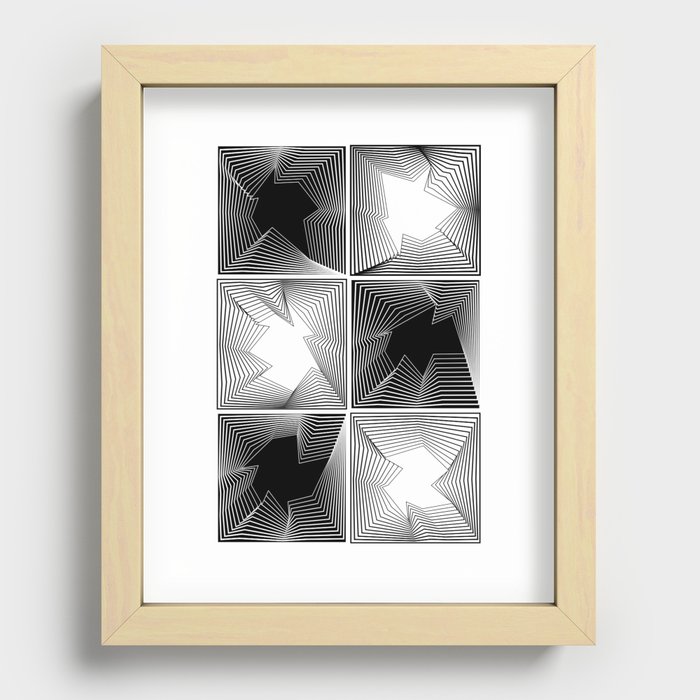 psych Recessed Framed Print
