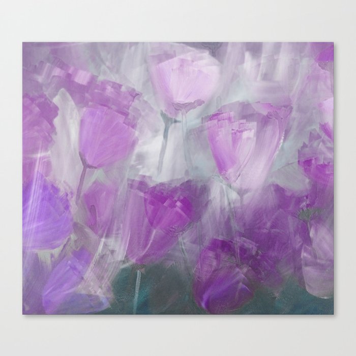 Shades of Lilac Canvas Print