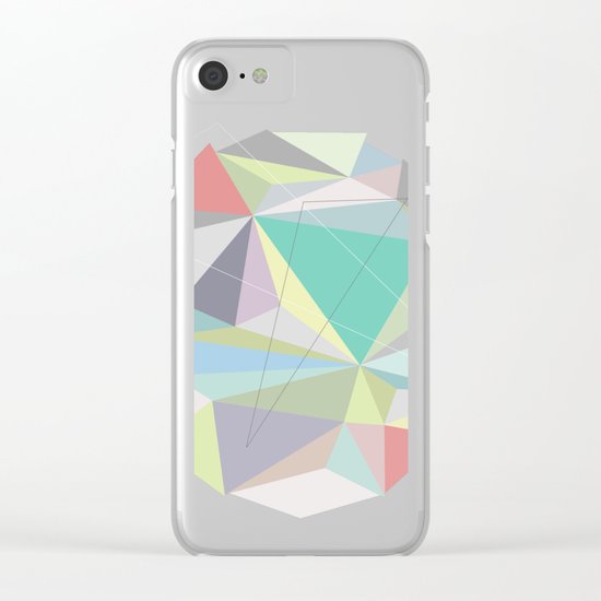 Circle 2 Clear iPhone Case