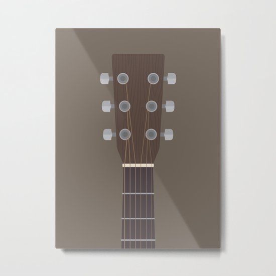 Guitar Heroes #4 - Neil Metal Print