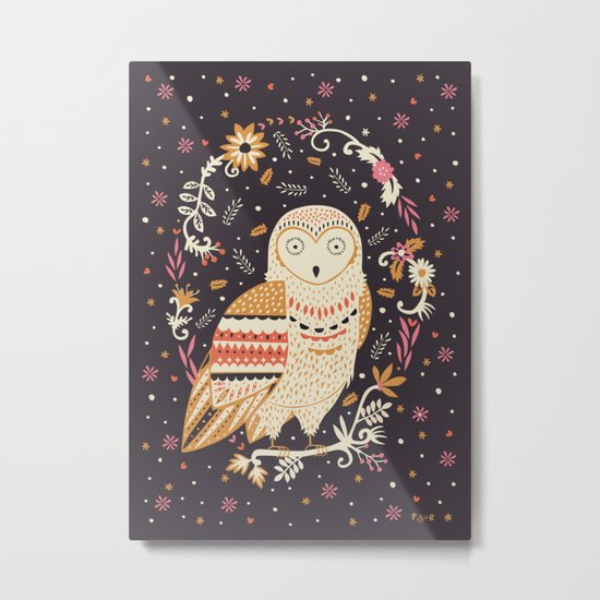 Snowy Owl Metal Print