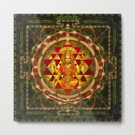 Shri Yantra- Maha Lakshmi Ashtakam- Abundance Metal Print | Yantra, Hindu, Shri, Pattern, Illustration, Namastestu, Kleem, Graphicdesign, Shreem, Laxmi 