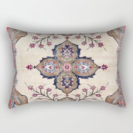 Khoy  Antique Azerbaijan Persian Rug Print Rectangular Pillow