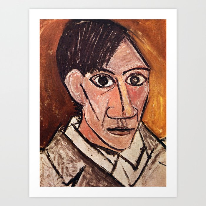 Pablo picasso hotsell self portrait