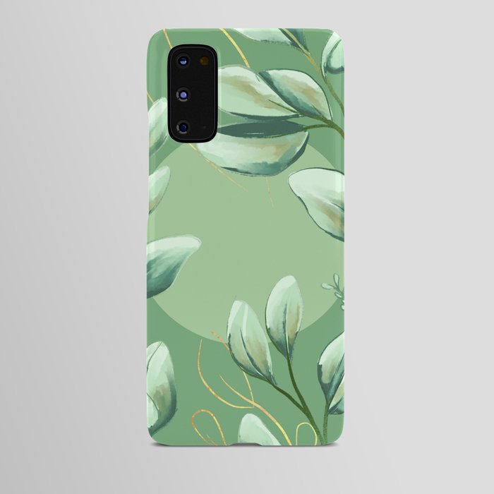 Sunny Wild Herb Garden Green Android Case