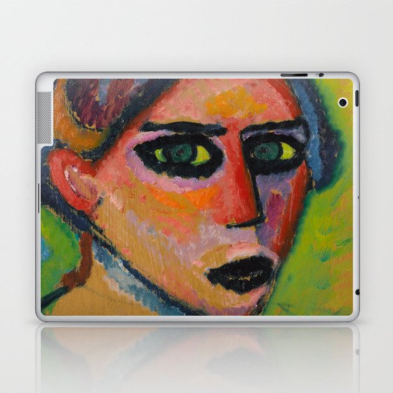 Alexej von Jawlensky - Woman's face Laptop & iPad Skin