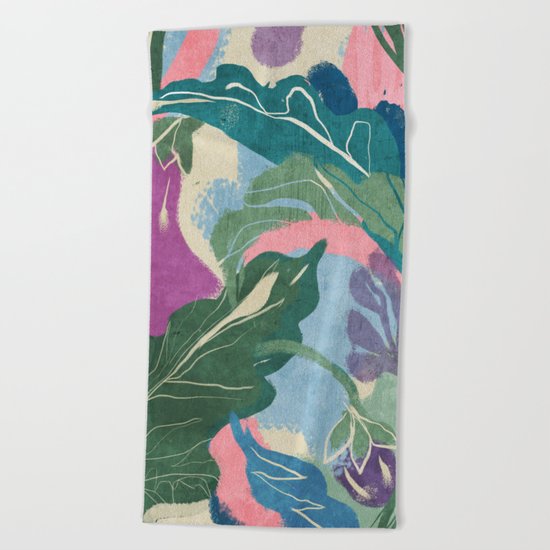 Berenjenas Beach Towel