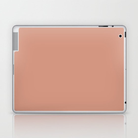 Muted Clay Brown Laptop & iPad Skin