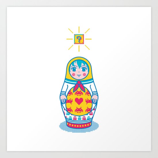 Cultural Exchange Art Print