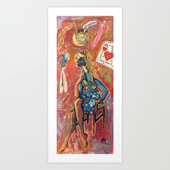 Alice in Wonderland Art Print