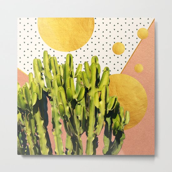 Cactus Dream #society6 #decor #buyart Metal Print