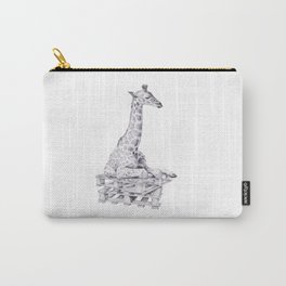 Giraffe Carry-All Pouch | Vesna, Ink Pen, Giraffes, Elegant, Ink, Animal, Tall, Giraffe, Vesnabursich, Drawing 