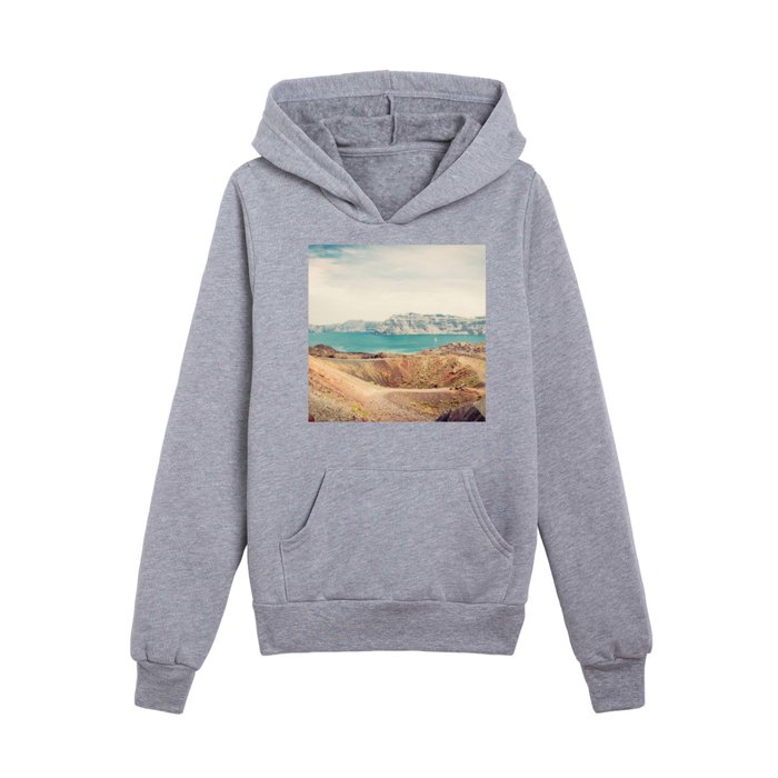 Volcanic Crater Kids Pullover Hoodie