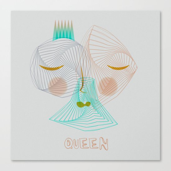 QUEEN Canvas Print